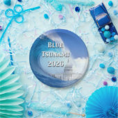 Blue Tsunami Election 2026 ペーパープレート (パーティー)