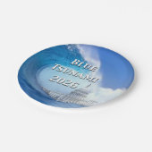 Blue Tsunami Election 2026 ペーパープレート (アングル)