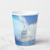 Blue Tsunami Election 2026 紙コップ (裏面)