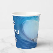 Blue Tsunami Election 2026 紙コップ (左)