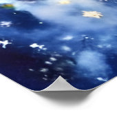 Blue Unicornポスター ポスター (角)