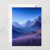 Blue Valley of Wonders ポストカード (正面/裏面)