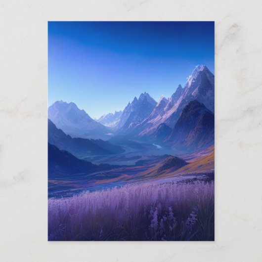 Blue Valley of Wonders ポストカード (正面)