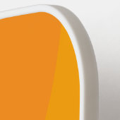 Blue Vintage Circle Stripe with Name  ピックルボールラケット (左詳細)