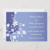 Blue Violetフローラ保存日 セーブザデート (裏面)