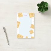 Blue Waffles Post it Notes ポストイット (オフィス)