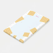 Blue Waffles Post it Notes ポストイット (アングル)