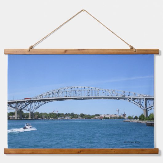 Blue Water Bridge 吊り下げ型タペストリー (正面)