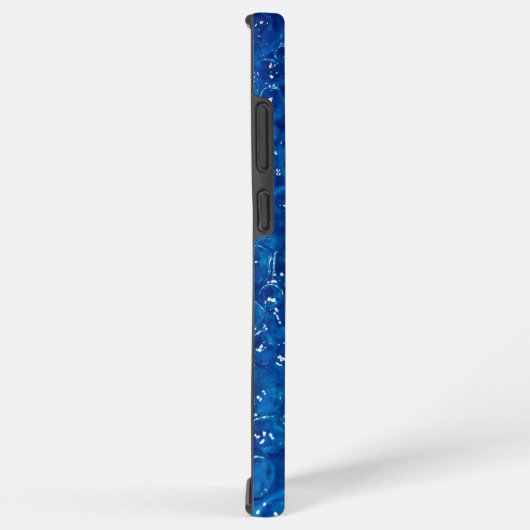 Blue water samsung galaxyケース (右側面)