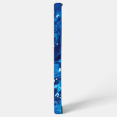 Blue water samsung galaxyケース (左側面)