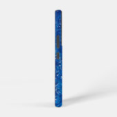 Blue water samsung galaxyケース (右側面)