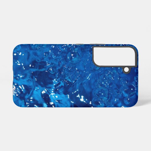 Blue water samsung galaxyケース (裏面横)