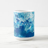 Blue Watercolor Coffee Mug コーヒーマグカップ (中央)