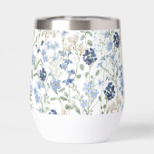 Blue Watercolor Wildflower (背面)