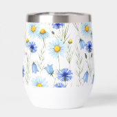 Blue Watercolor Wildflower (背面)