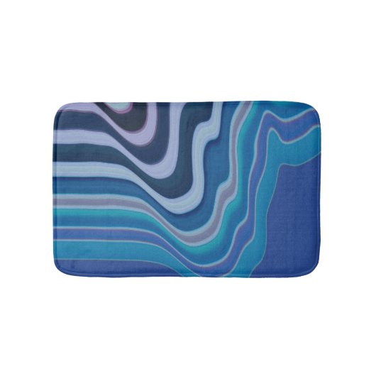 Blue Wave バスマット (正面)