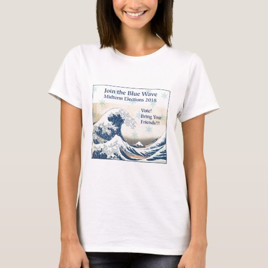 Blue Wave 2018に参加 Tシャツ (正面)