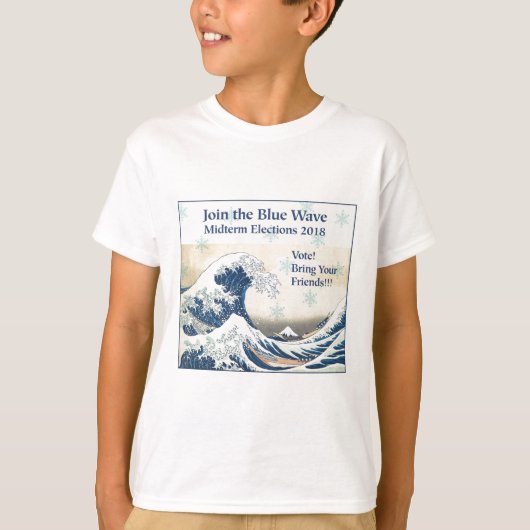 Blue Wave 2018に参加 Tシャツ (正面)