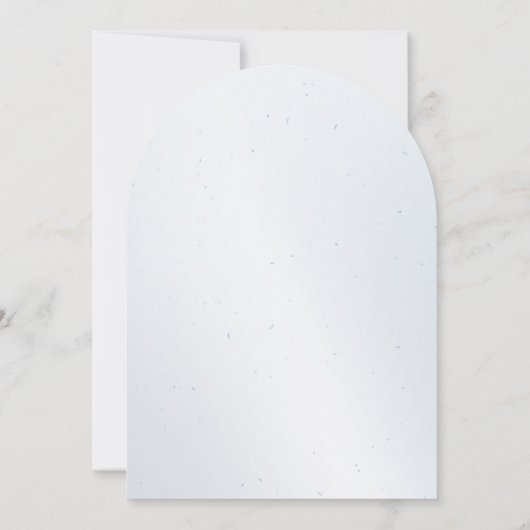 blue wave 50年の誕生日 招待状 (裏面)