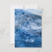 Blue Wave Card ノートカード (正面)