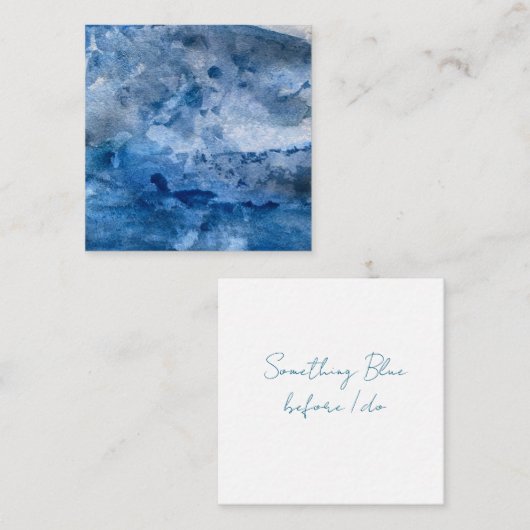 Blue Wave Card ノートカード (正面/裏面)