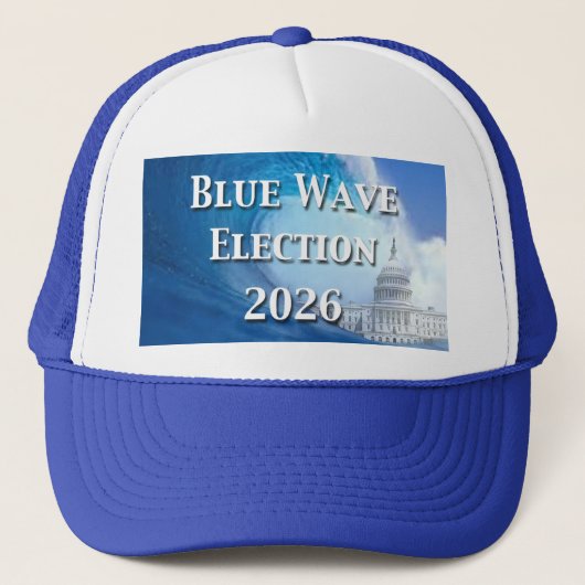 Blue Wave Election 2026 キャップ (正面)