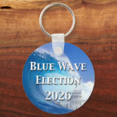 Blue Wave Election 2026 キーホルダー (裏面)