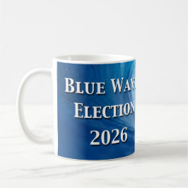 Blue Wave Election 2026 コーヒーマグカップ
