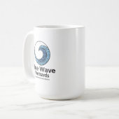 Blue Wave Postcards - Classic Mug, 11 oz コーヒーマグカップ (正面左)