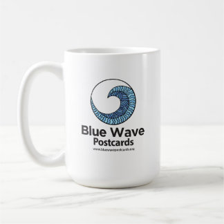 Blue Wave Postcards - Classic Mug, 11 oz コーヒーマグカップ