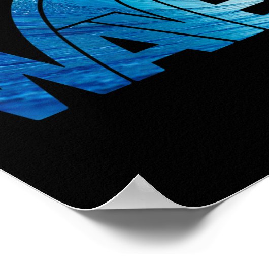 Blue Wave Vote Democratic President Resist Trump  ポスター (角)