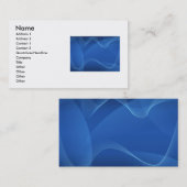 Blue Waves名刺 名刺 (正面/裏面)