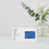 Blue Waves名刺 名刺 (スタンド正面)