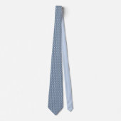 Blue Web Dotted Neck Tie ネクタイ (正面)