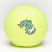 Blue Werewolf Penn tennis balls テニスボール (正面)