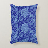 Blue Wey by William Morris アクセントクッション (正面(垂直))