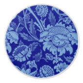 Blue Wey by William Morris セラミックノブ (正面)