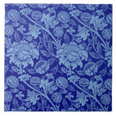 Blue Wey by William Morris タイル (正面)