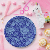 Blue Wey by William Morris ペーパープレート (パーティー)