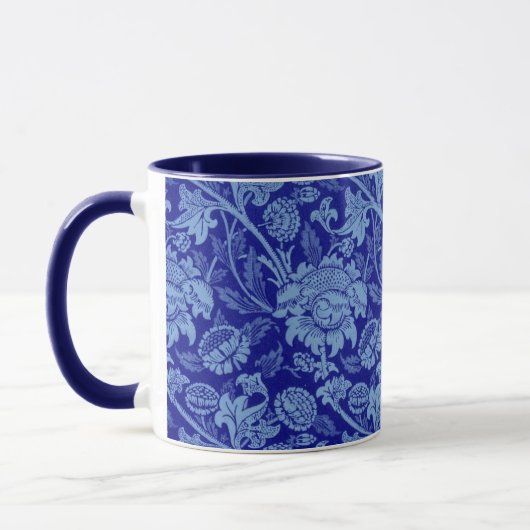 Blue Wey by William Morris マグカップ (左)