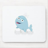 Blue Whale マウスパッド (正面)