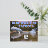 Blue Whale of Catoosa Route 66 Postcard ポストカード (スタンド正面)