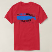 Blue Whale Tavern distressed Tシャツ (デザイン正面)