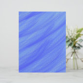 Blue Wheat Field Scrapbook Paper 2-Sided Page (スタンド正面)