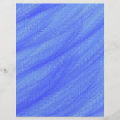 Blue Wheat Fields Scrapbook Paper Bulk Pages チラシ (正面)