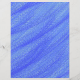 Blue Wheat Fields Scrapbook Paper Bulk Pages チラシ