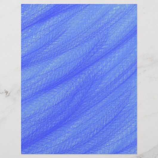 Blue Wheat Fields Scrapbook Paper Bulk Pages チラシ (正面)