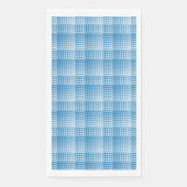 Blue White Checker Abstract Pattern (正面)