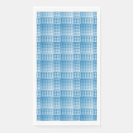 Blue White Checker Abstract Pattern