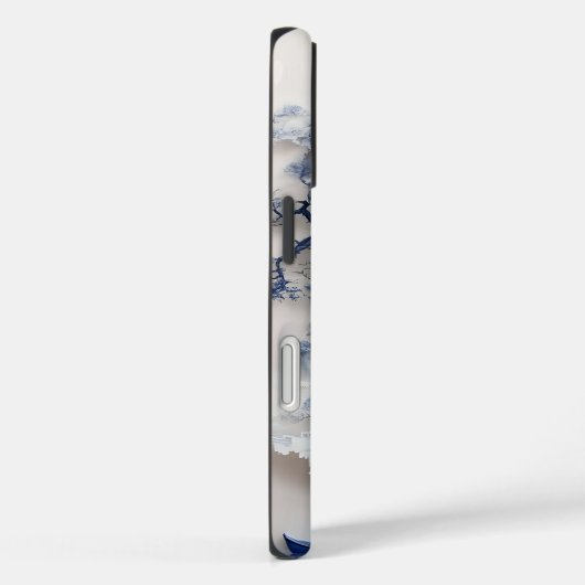 Blue & White Chinoiserie iPhone 13 Case – Artistic Case-Mate iPhoneケース (裏面 / 右)